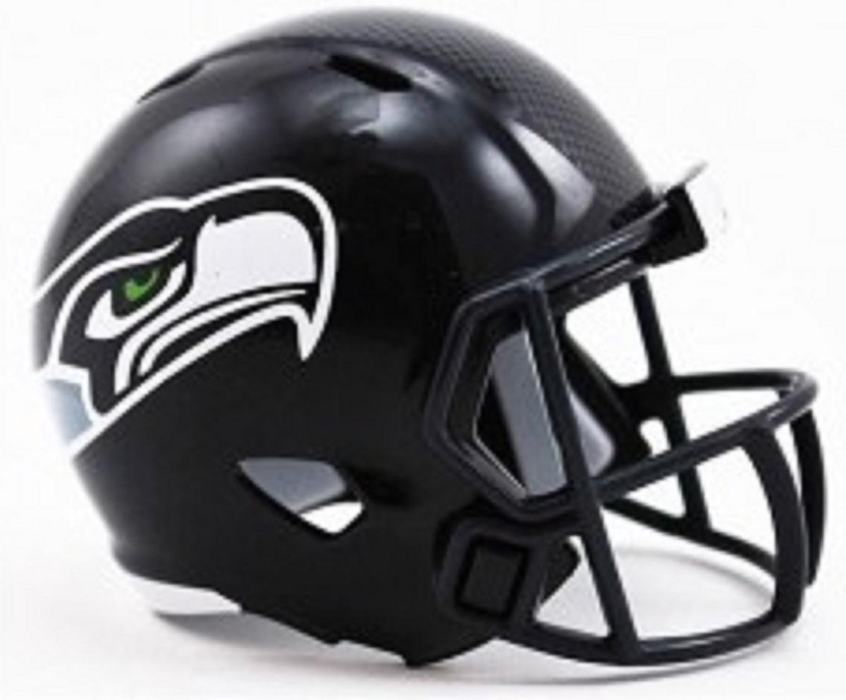 Riddell Speed Mini American Football Pocket Pro | Club Seahawks